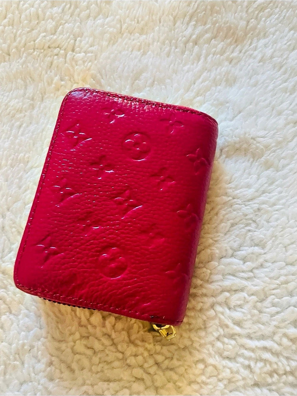 Pink Zip-Around Wallet Like New